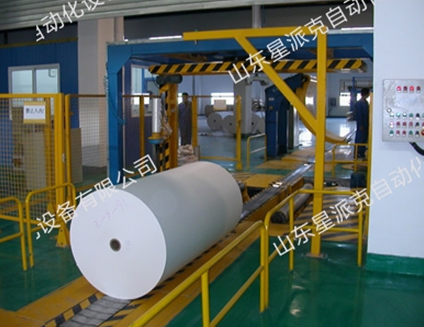 懸臂式圓筒紙纏繞包裝機 懸臂式圓筒紙纏繞包裝機