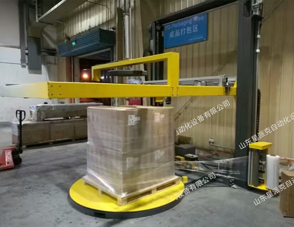 覆頂膜托盤纏繞包裝機
